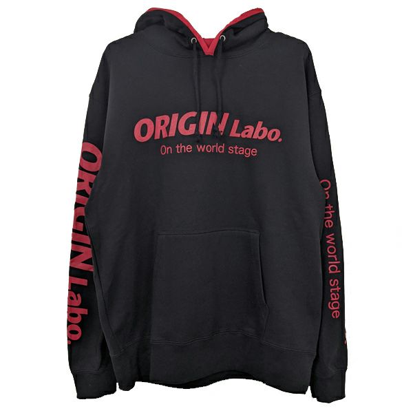 ORIGIN Labo パーカー - 袖ロゴ