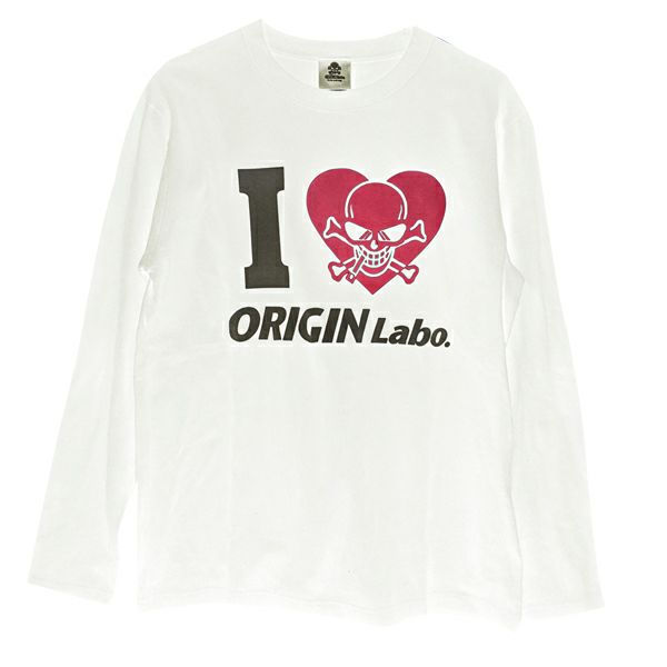 ORIGIN Labo.「I Love Origin Labo」長袖シャツ