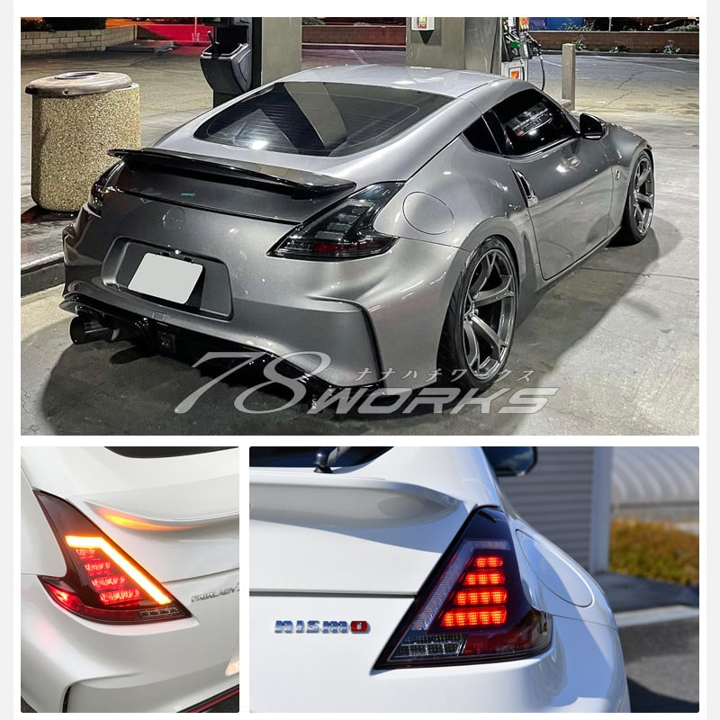78WORKS 370Z (Z34) LED Tail Light Unit - Black
