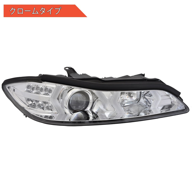 78ワークス S15 シルビア ファイバーLEDヘッドライトユニットV4(ブラック)