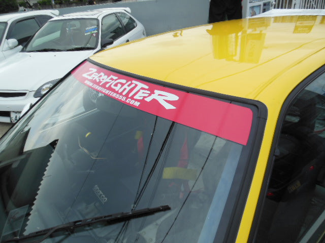 Windshield Banner (Red)
