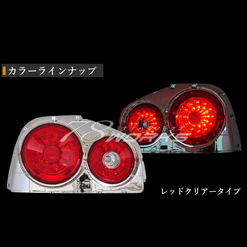 78WORKS R34 Skyline LED Tail Light Unit - Balkan Look (2 Door Models)