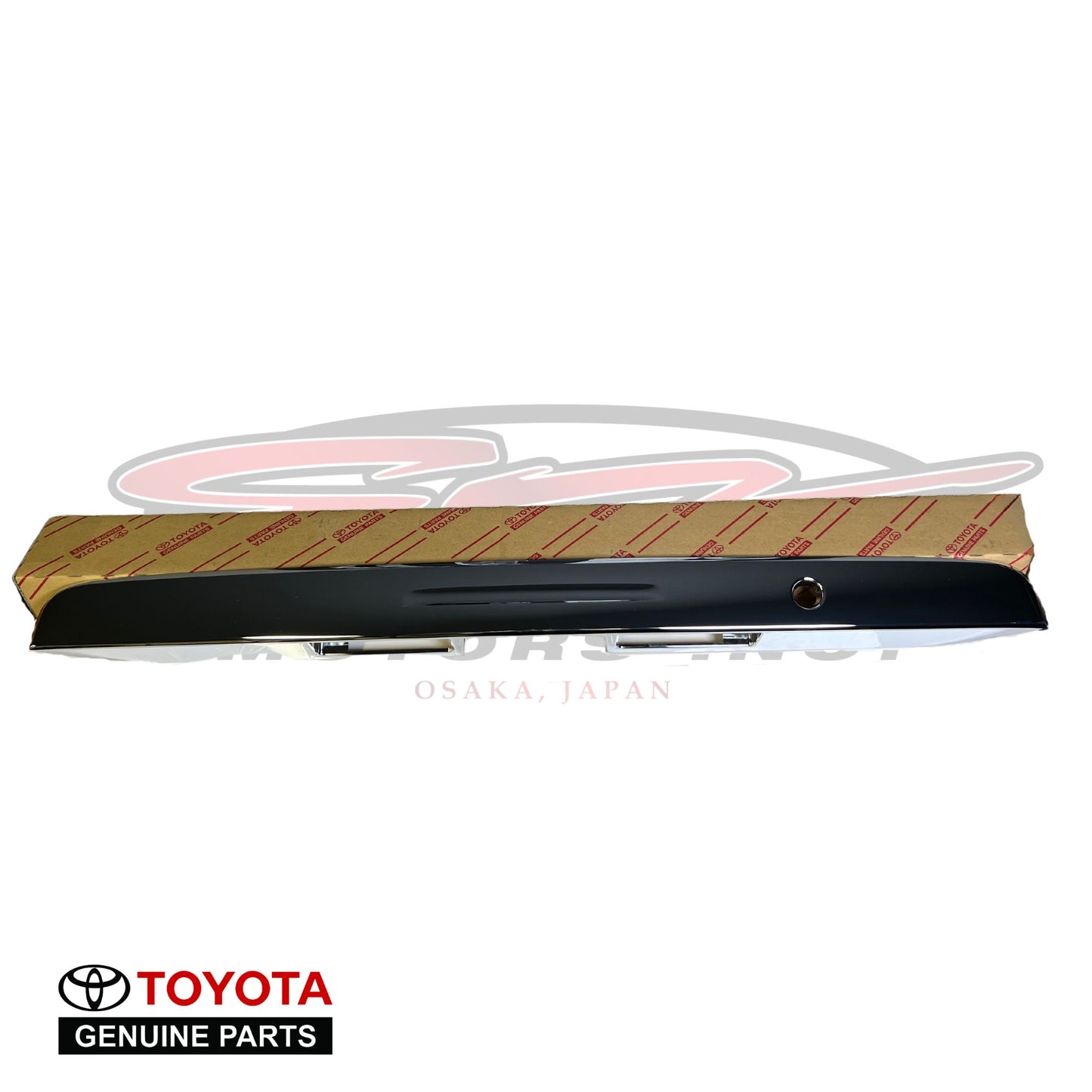 Hiace 200 Series OEM Rear Tailgate Garnish - Chrome