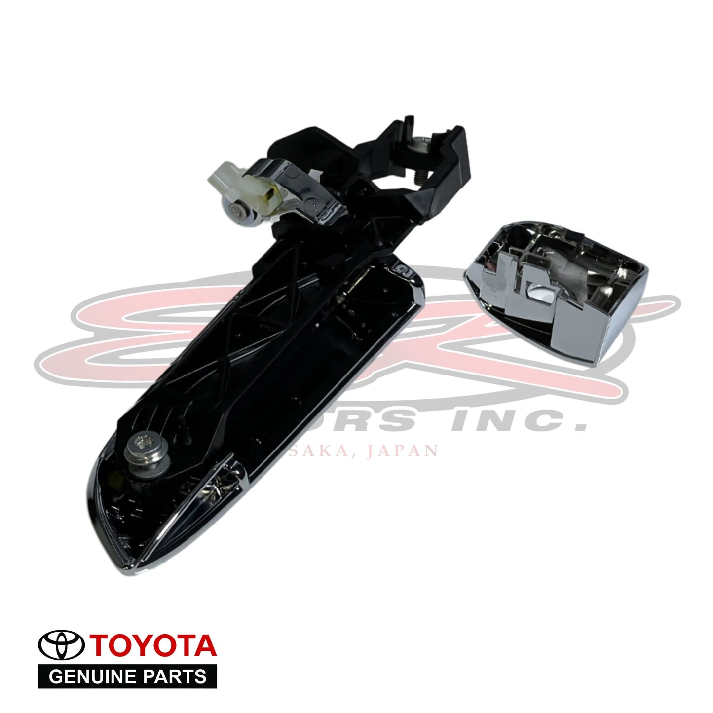 Hiace 200 Series OEM Super GL Exterior Door Handles - Chrome