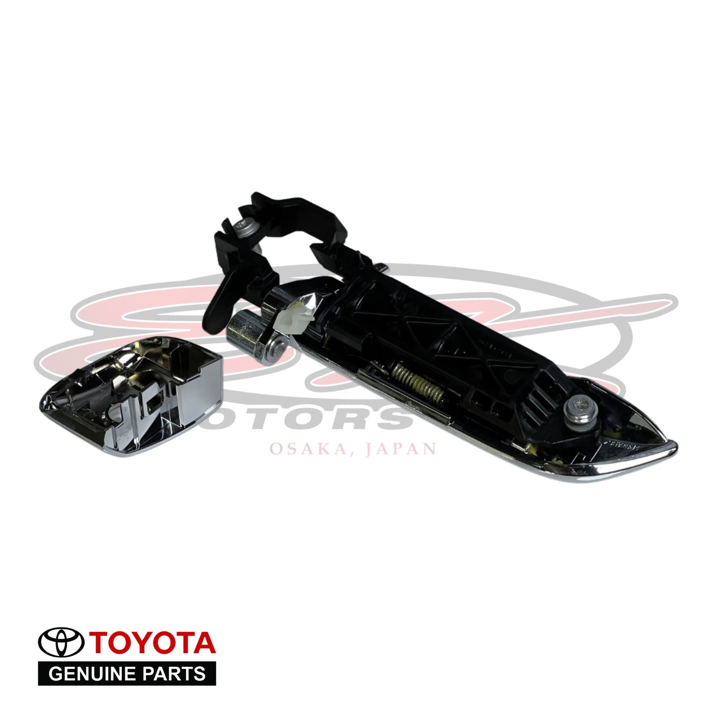 Hiace 200 Series OEM Super GL Exterior Door Handles - Chrome