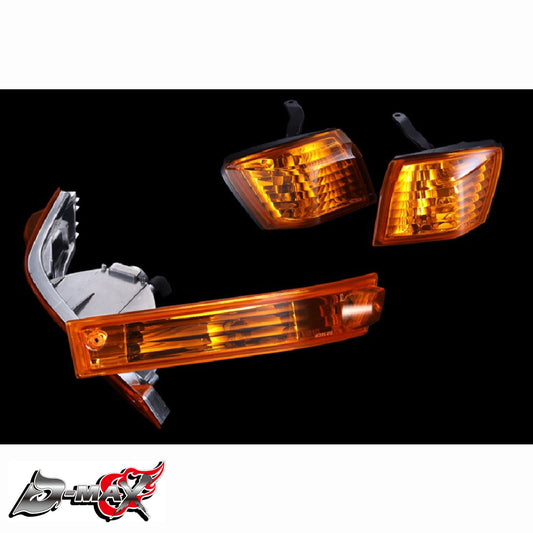 S14 (Kouki) Front Indicator Set - Amber