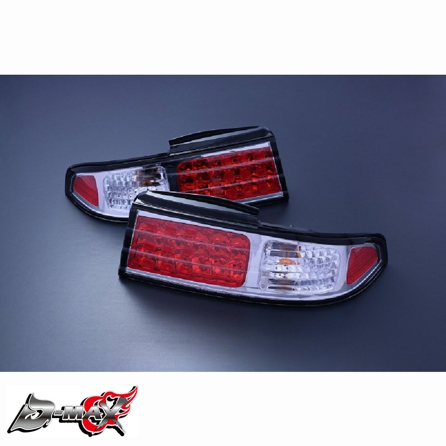 S14 LED テールライト セット - クローム