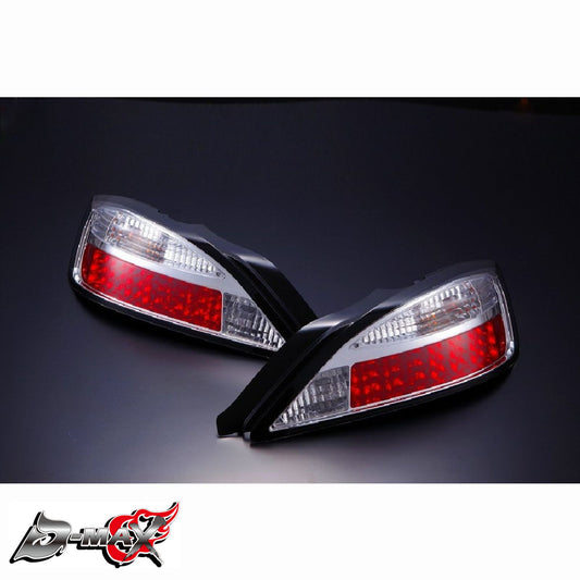 S15 LED Tail Lights - Chrome