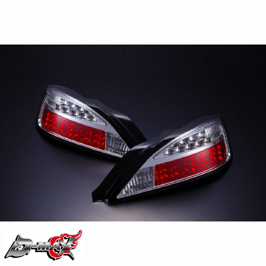 S15 LED Tail Lights / Indicators - Chrome