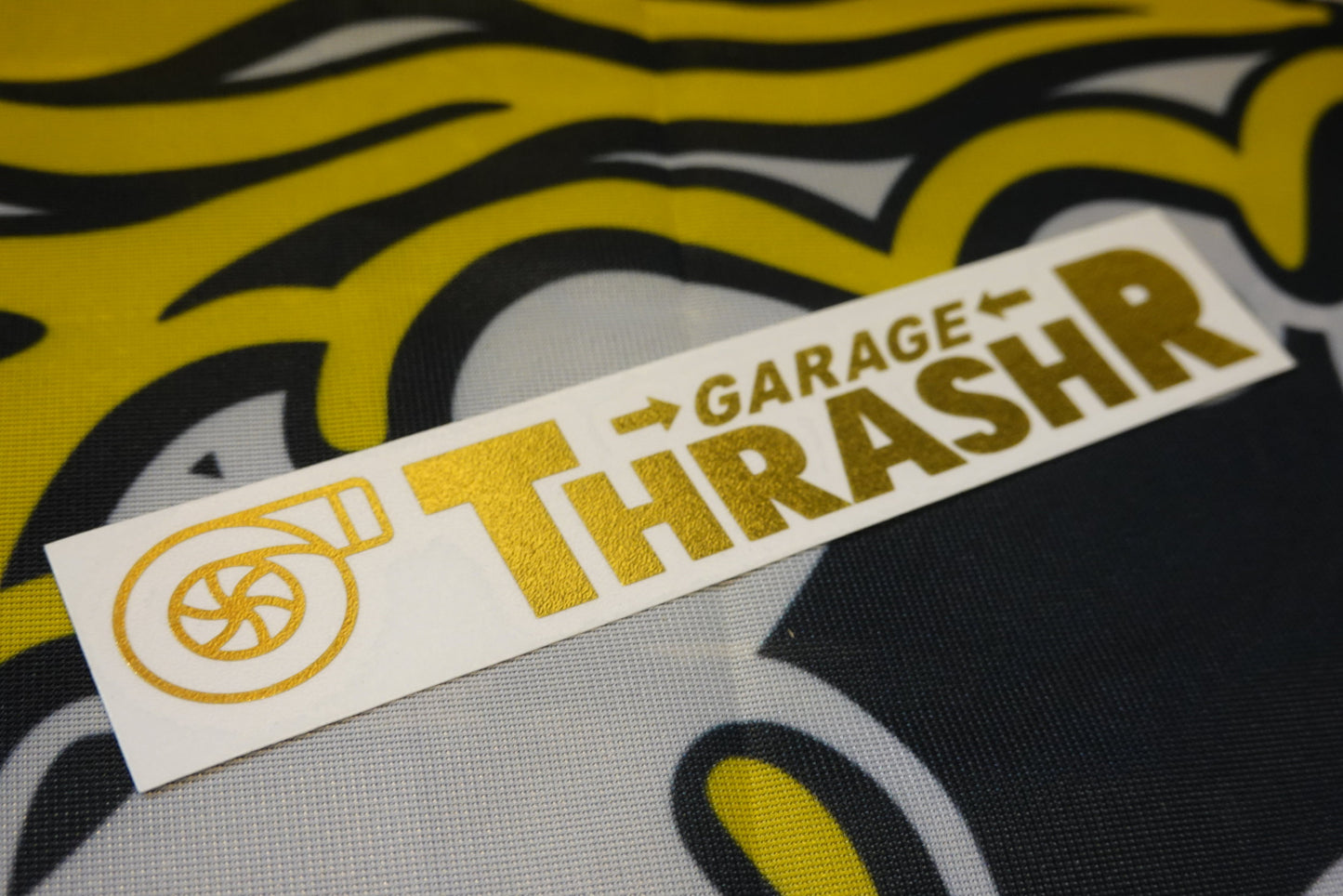 Turbo GARAGE THRASH R Sticker