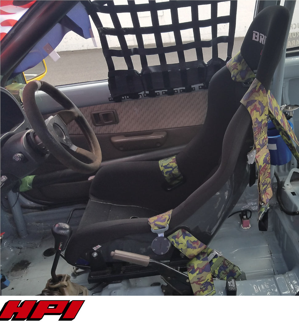 FIA 4 Point Racing Harness - Camouflage
