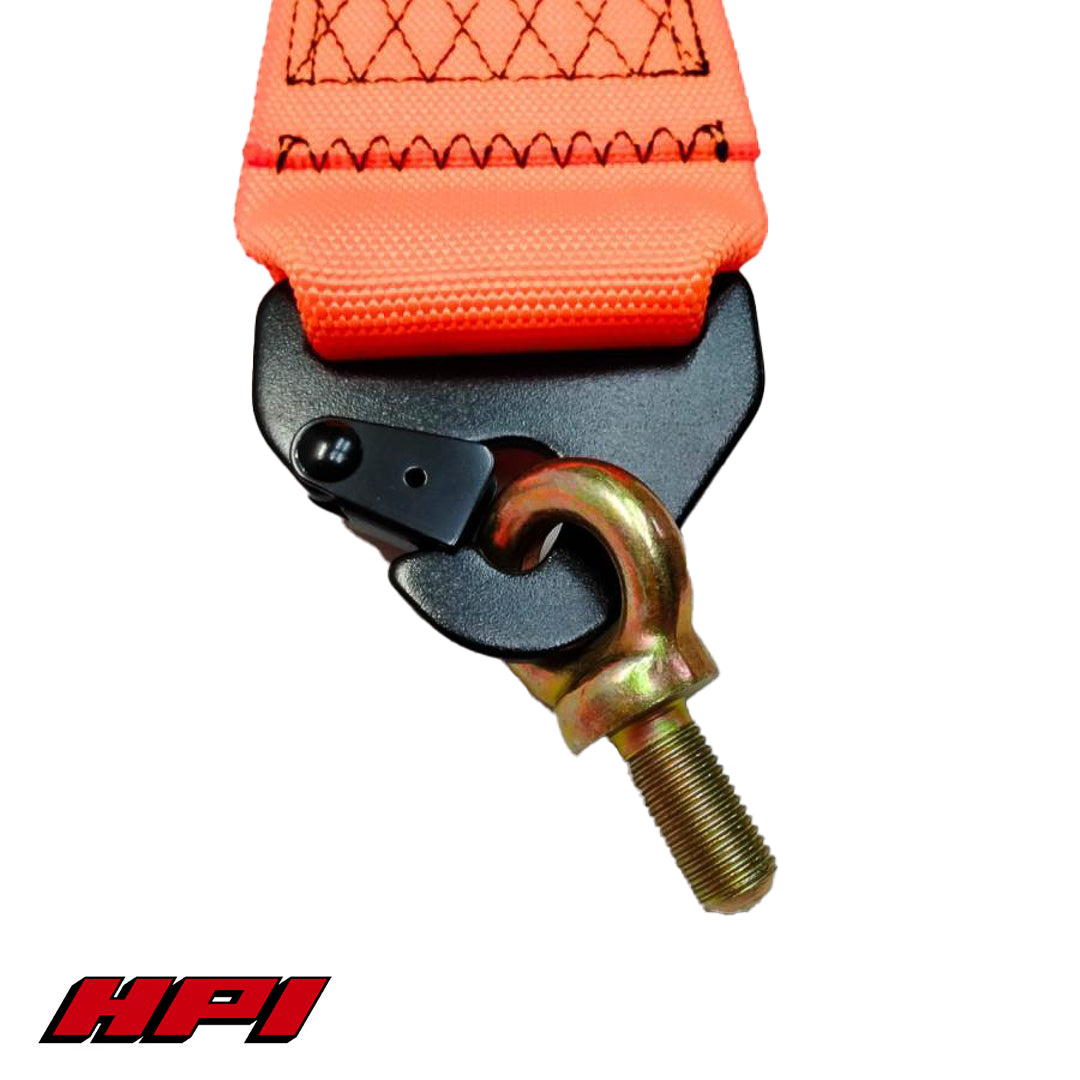 FIA 4 Point Racing Harness - Fluro Orange