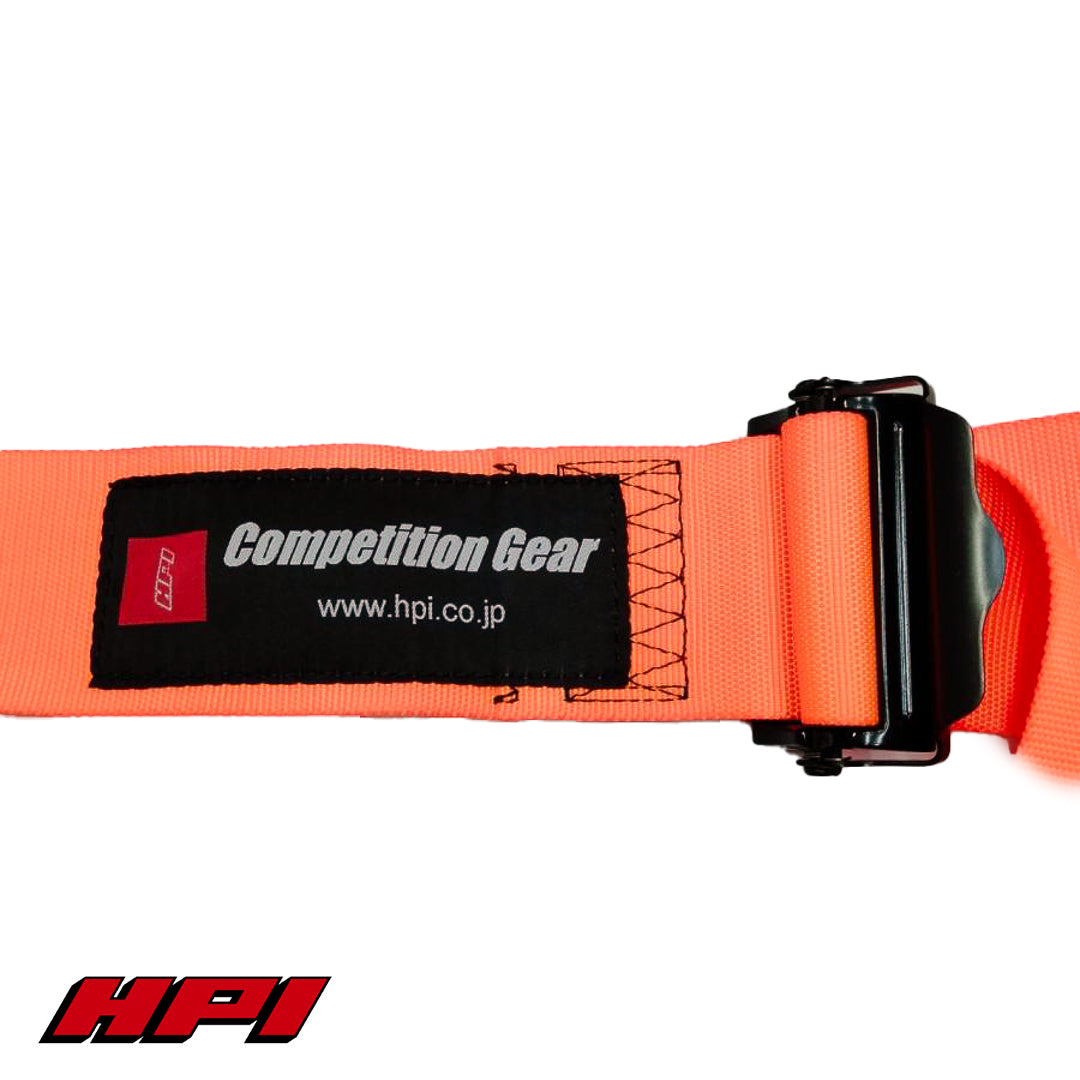FIA 4 Point Racing Harness - Fluro Orange