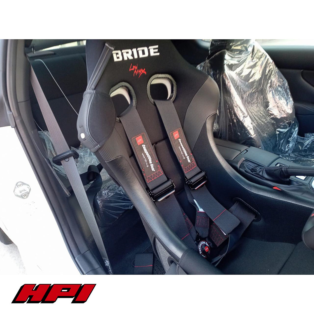 FIA 4 Point Racing Harness - Black