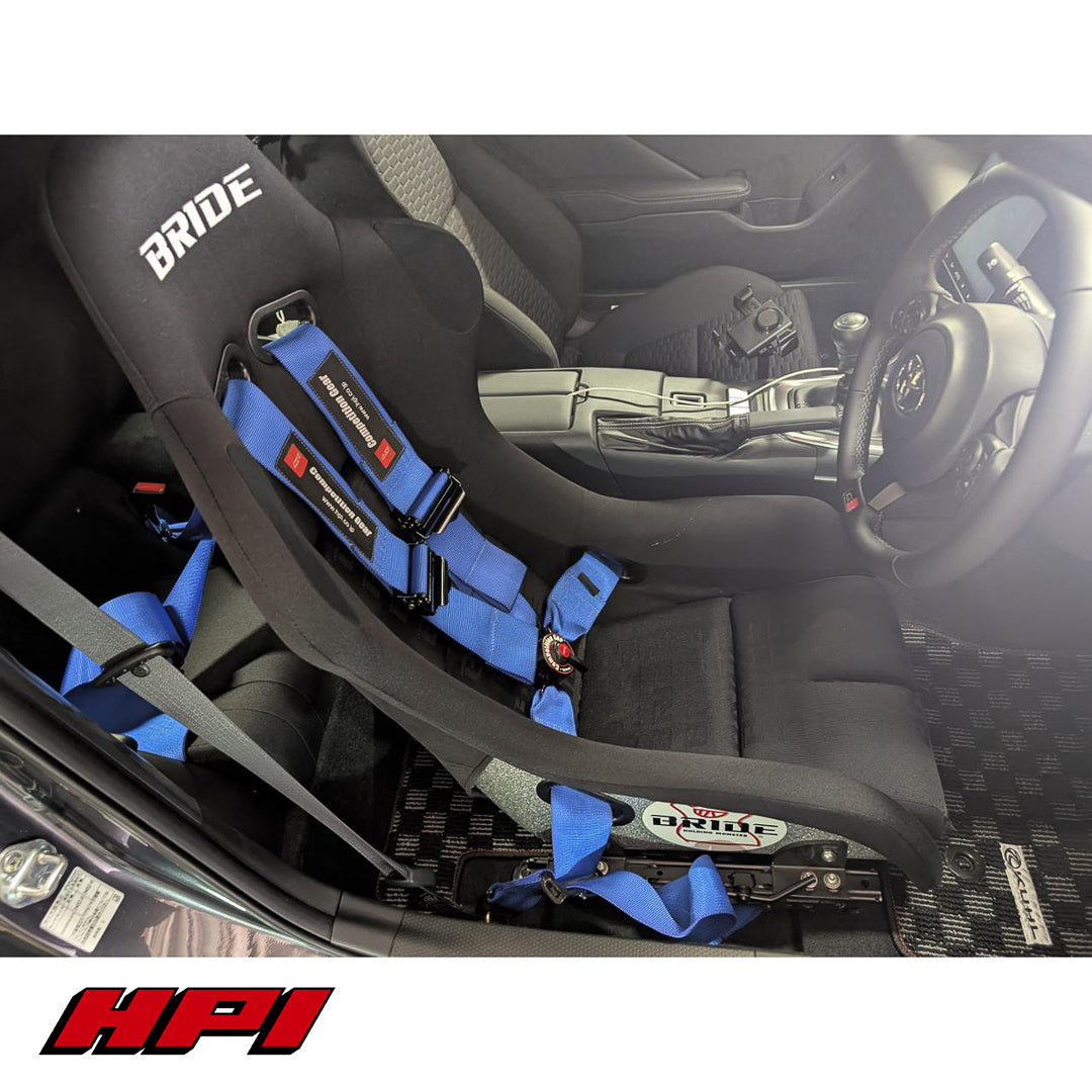 FIA 4 Point Racing Harness - Blue
