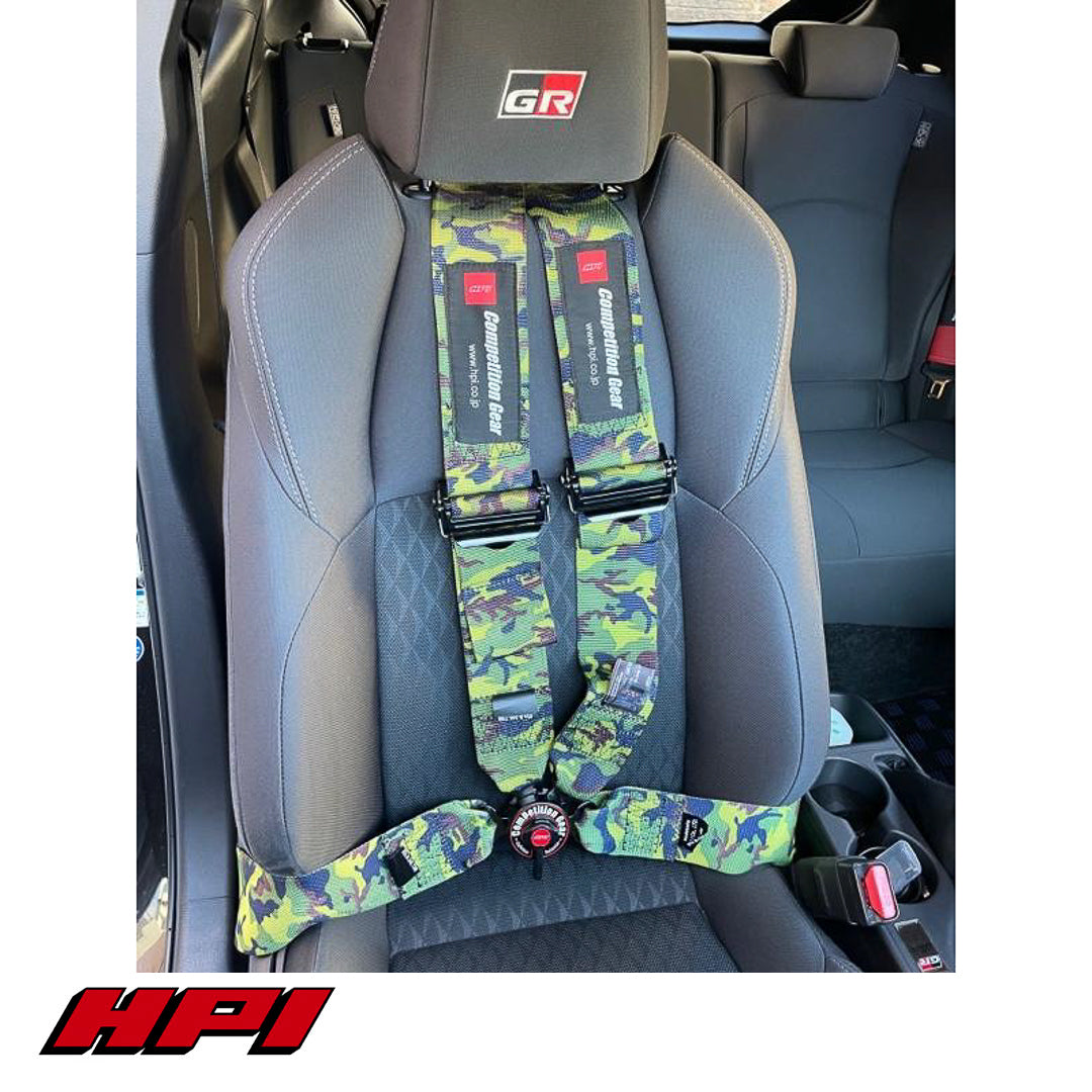 FIA 4 Point Racing Harness - Camouflage