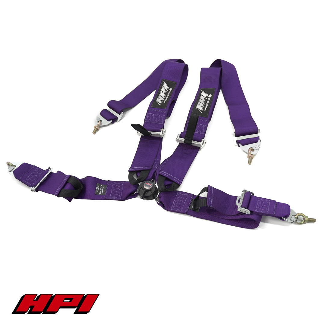 FIA 4 Point Racing Harness - Purple