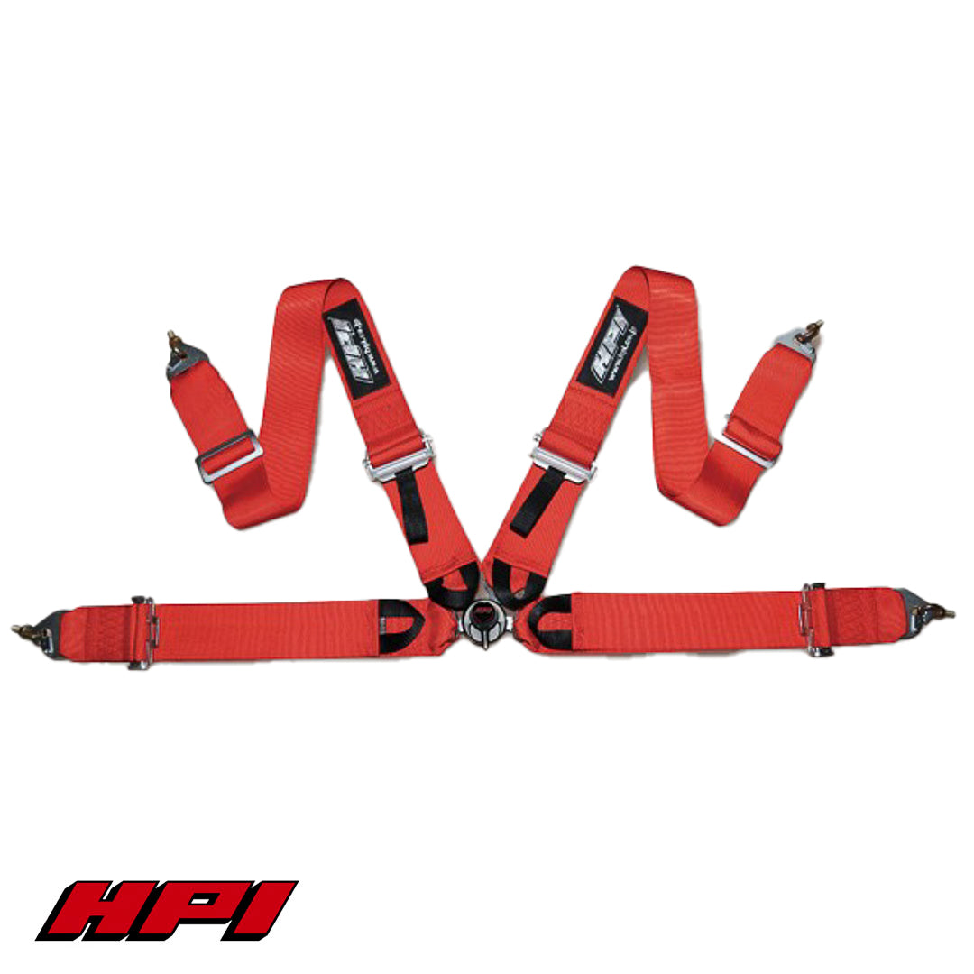 FIA 4 Point Racing Harness - Red