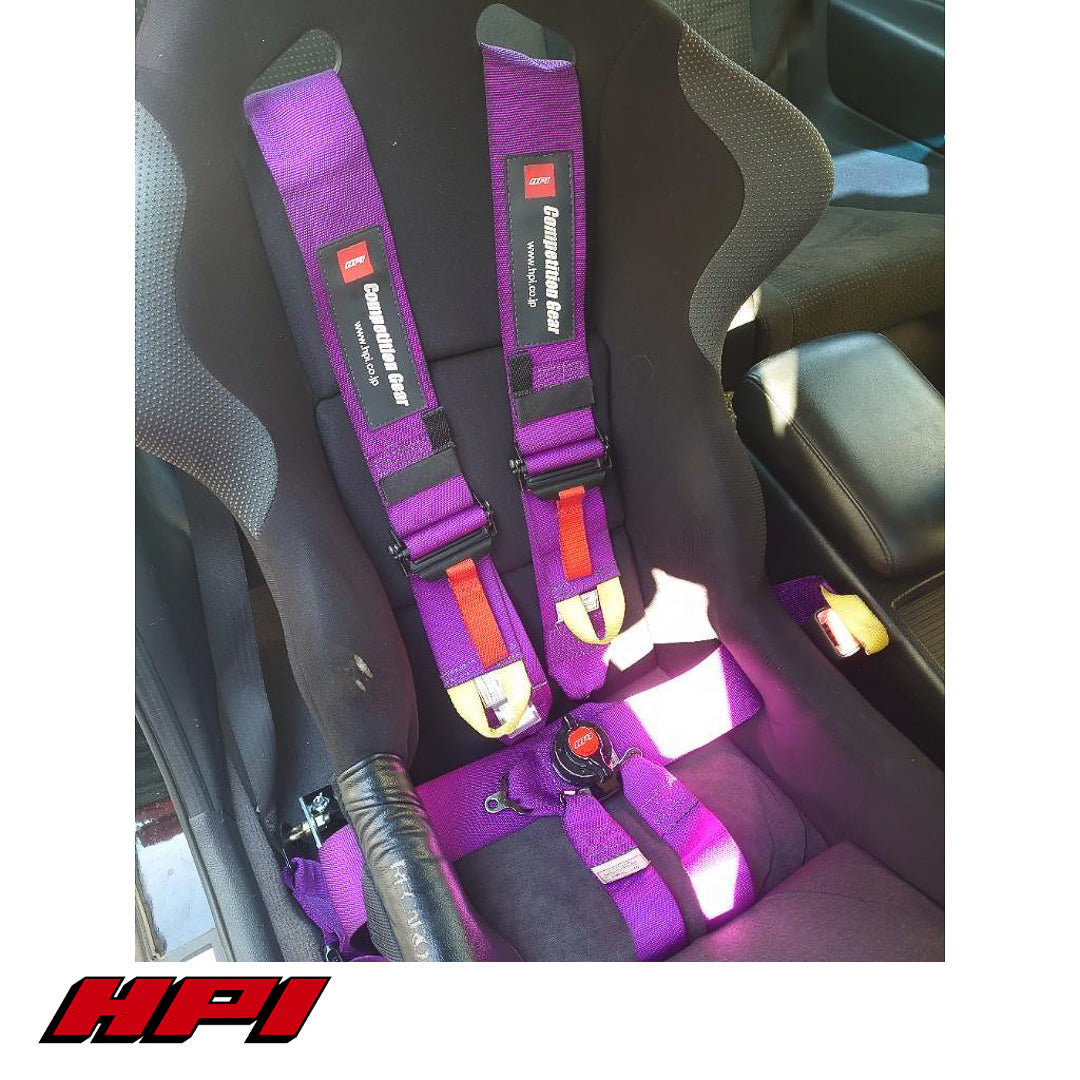 FIA 6 Point Racing Harness - Purple