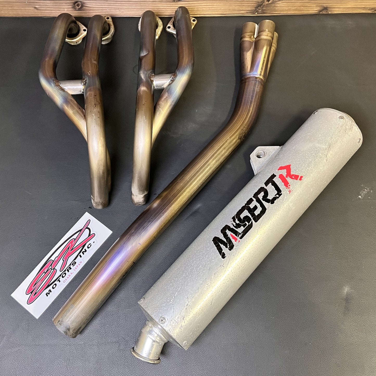 NASSERT Titanium Race Exhaust System - ZXR400