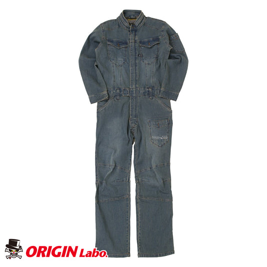 "CAR SERVICE?" Denim Overalls