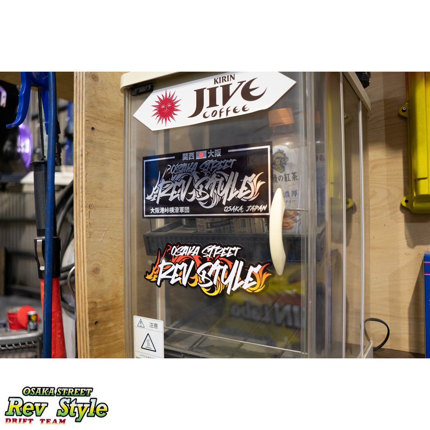 Revスタイル チームスラップステッカー
