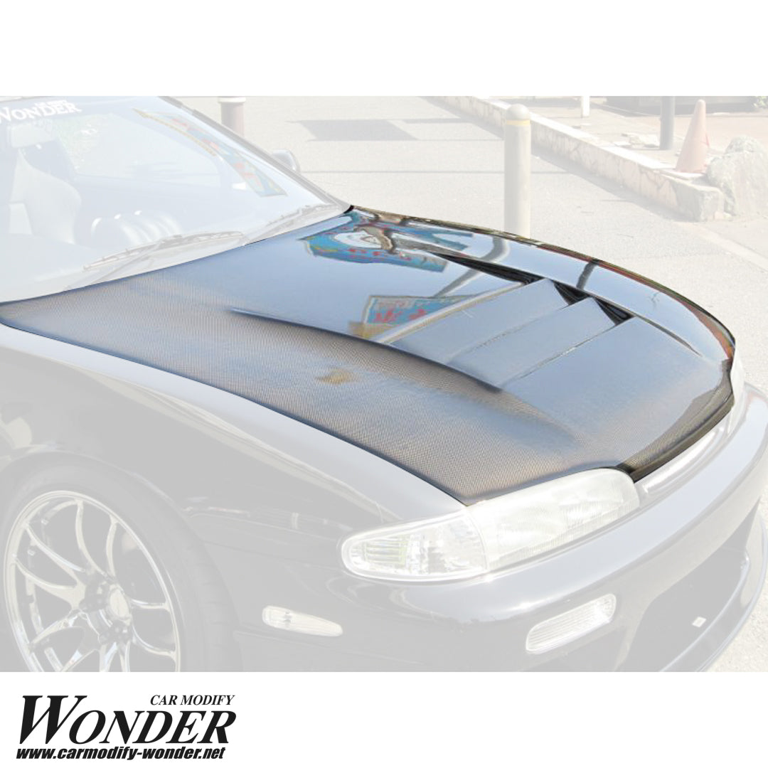 CAR MODIFY WONDER [GLARE] トリプルダクトボンネット - S14 前期