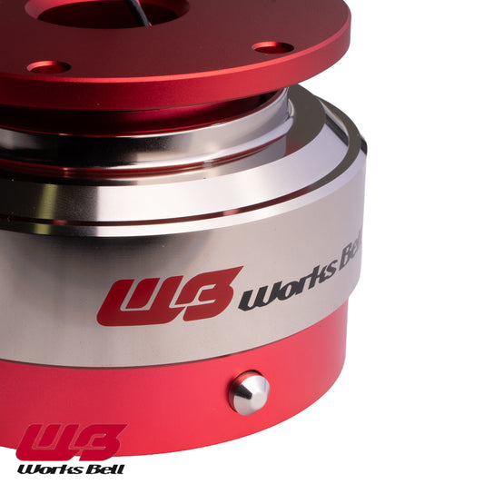 RAPFIXII Quick-Release Steering Wheel Hub - Red