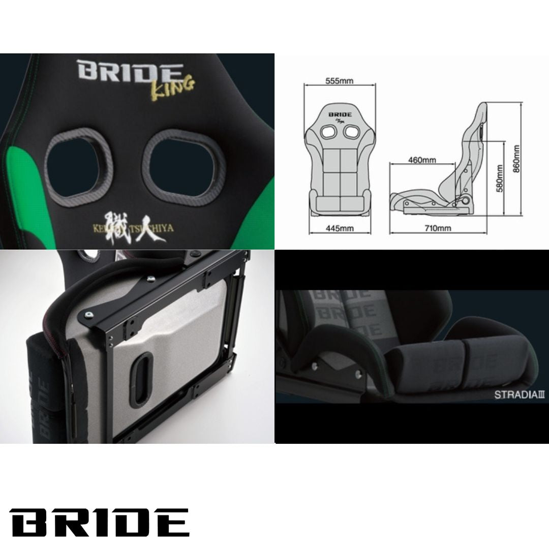 STRADIA III KING - Black/Green (Keiichi Tsuchiya)