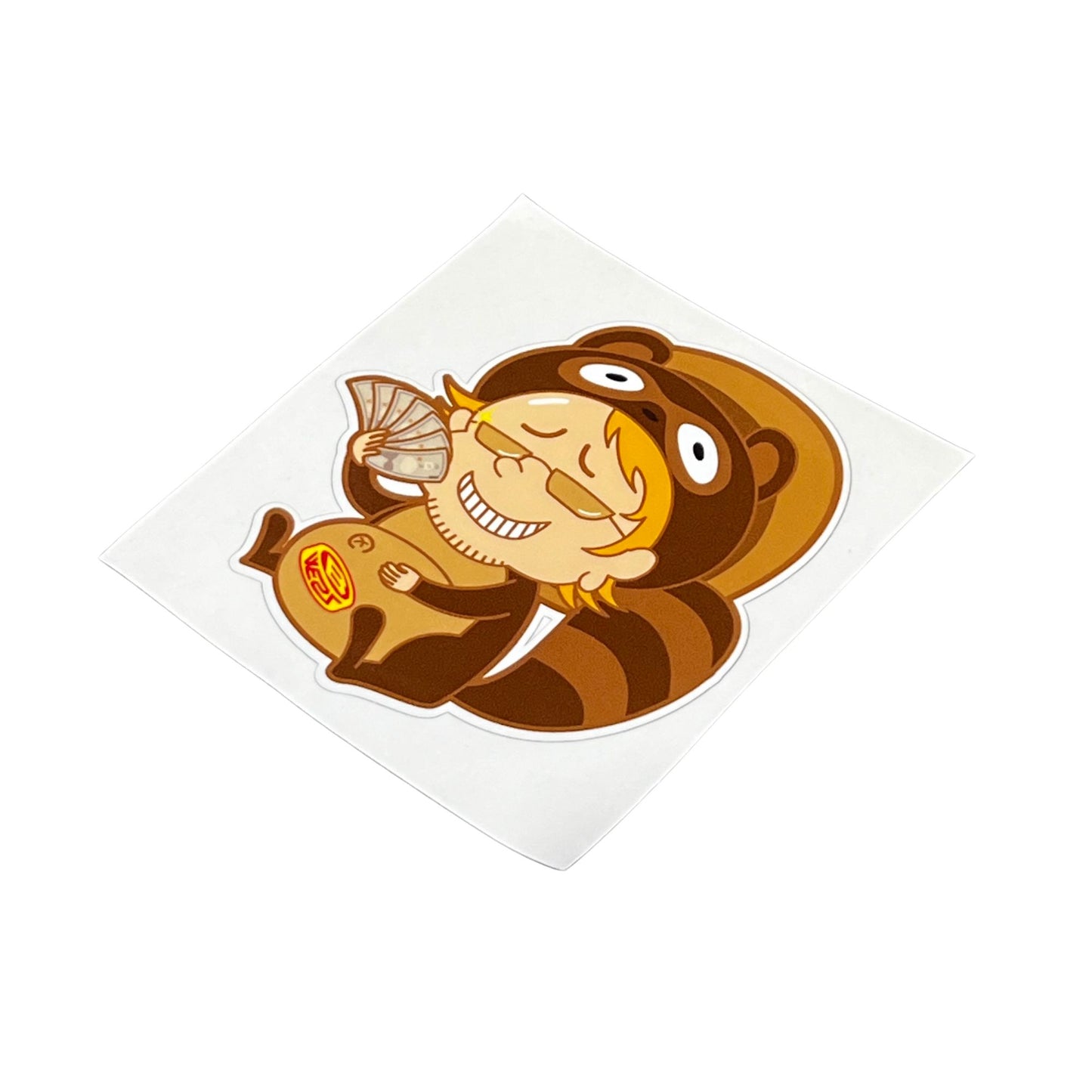 Chunky Bai "Tanuki" Sticker