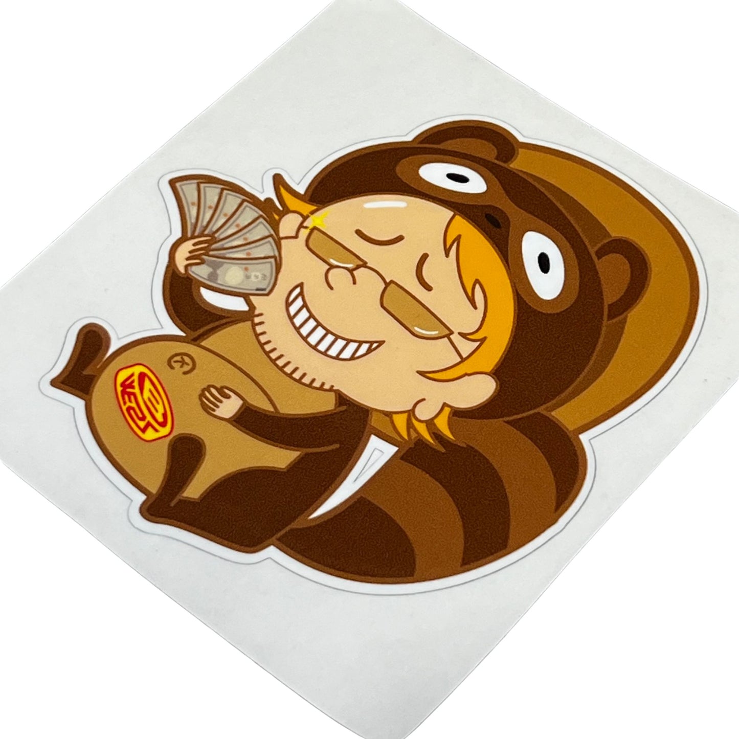 Chunky Bai "Tanuki" Sticker