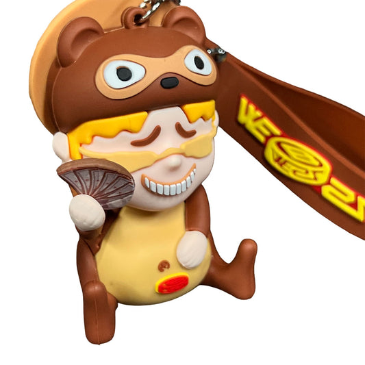 バイ「たぬき」キーホルダー