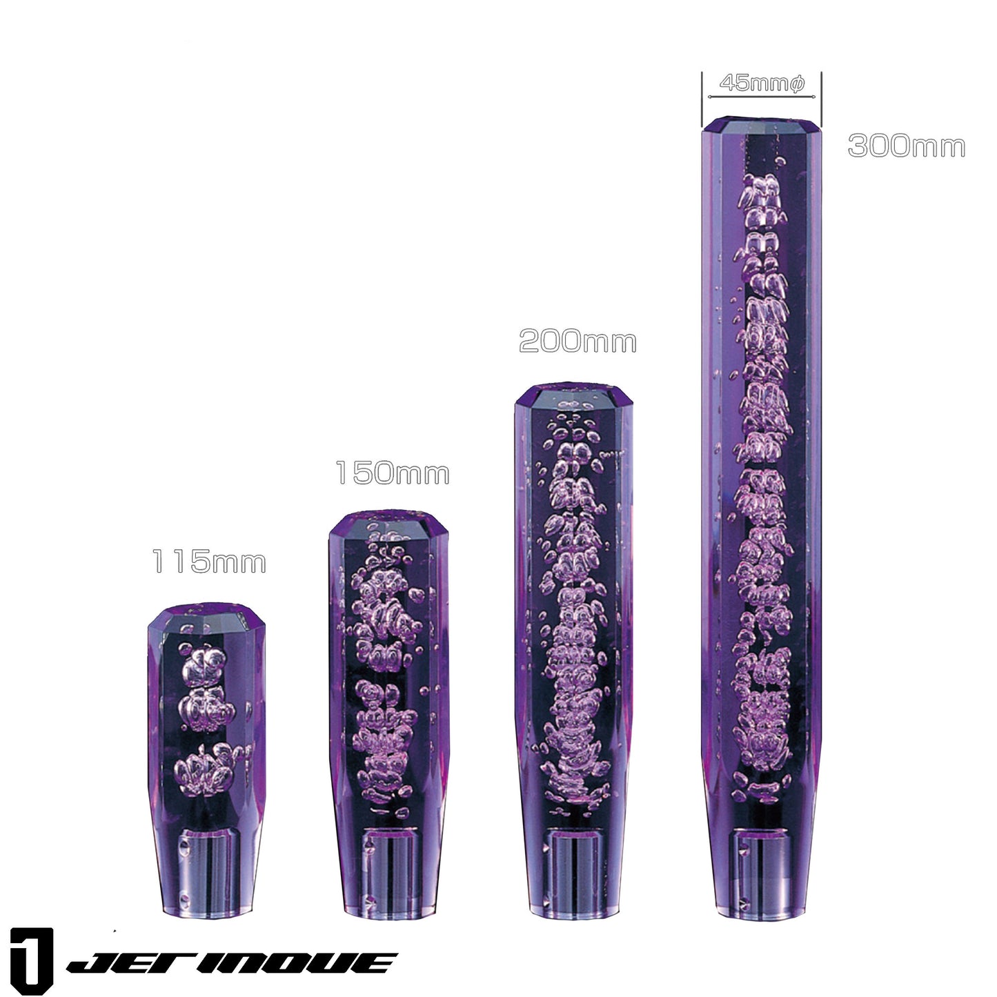 Crystal Foam Shift Knob - Purple (4 Sizes)