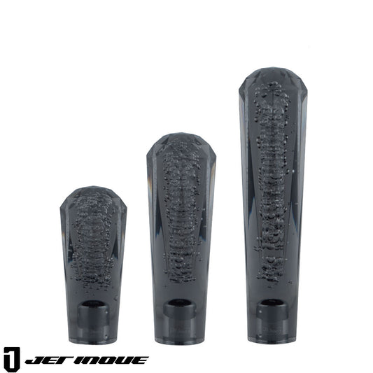 Diamond Cut Crystal Shift Knob - Smoked (3 Sizes)