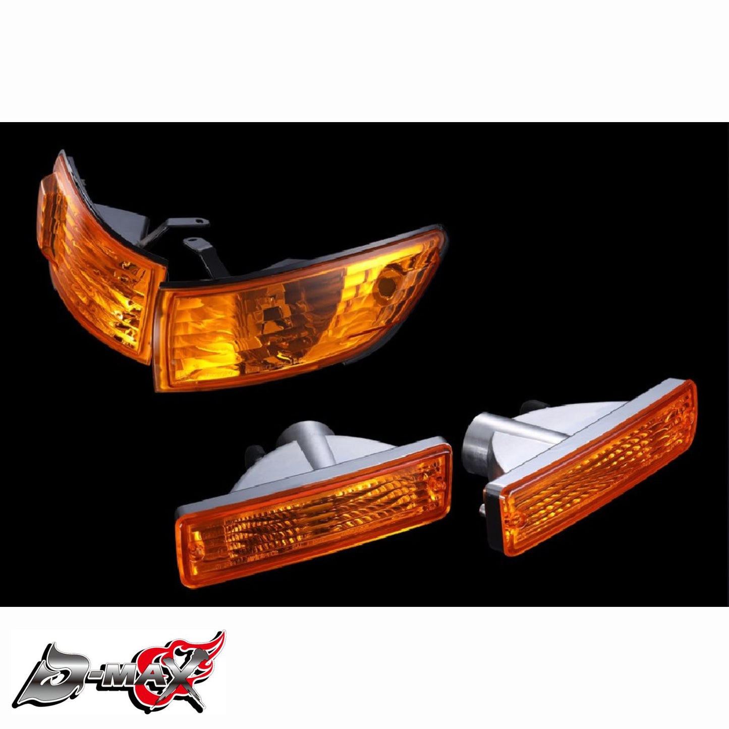 S13 Front Indicator Set - Amber