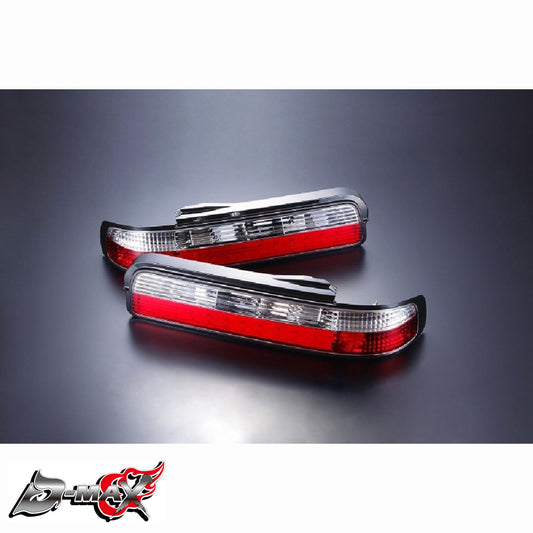 S13 LED Tail Lights - Crystal