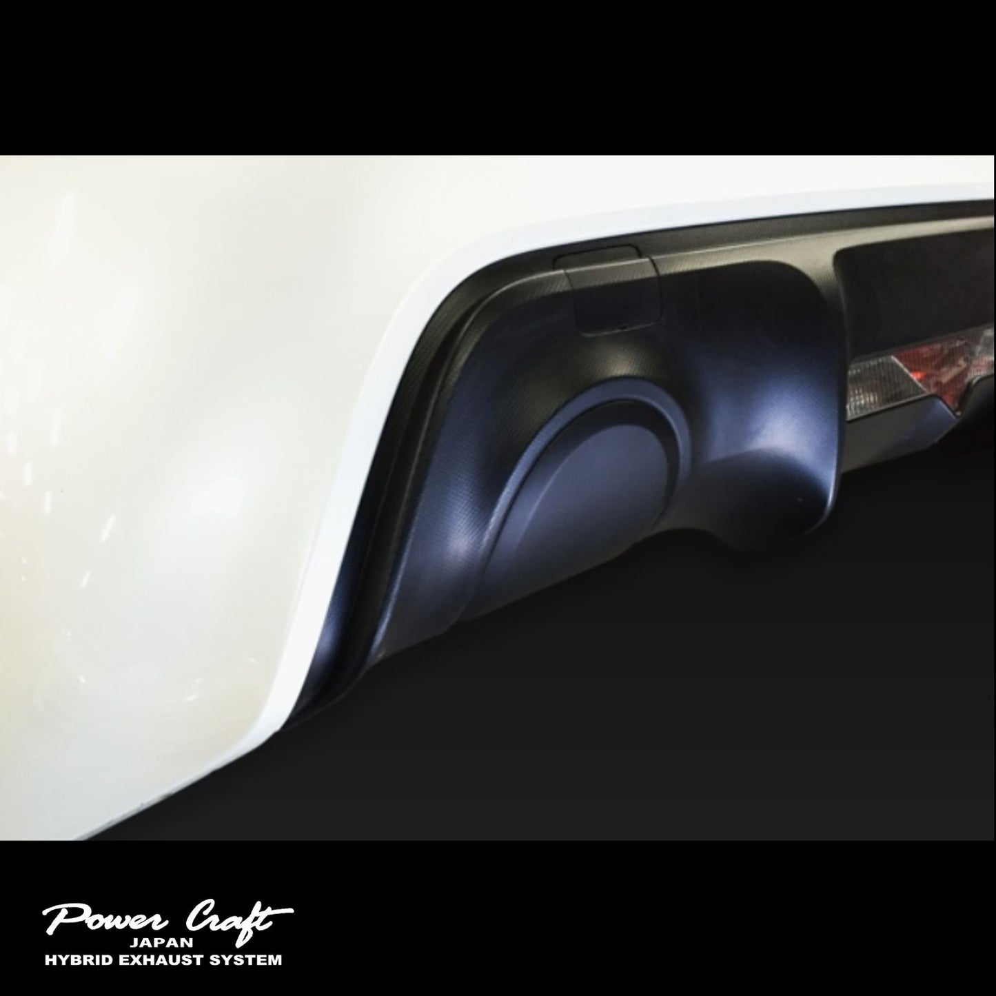 GT86/BRZ (Zenki/Kouki) LHS Rear Bumper Blanking Plate for Single Exit Mufflers