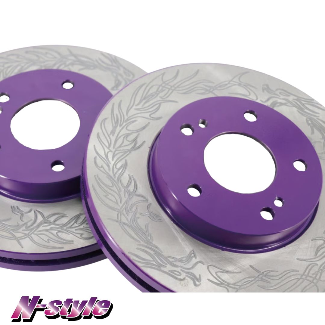 N-STYLE/VALINO ドラゴンスリットローター フロント(S13/S14/S15)280mm