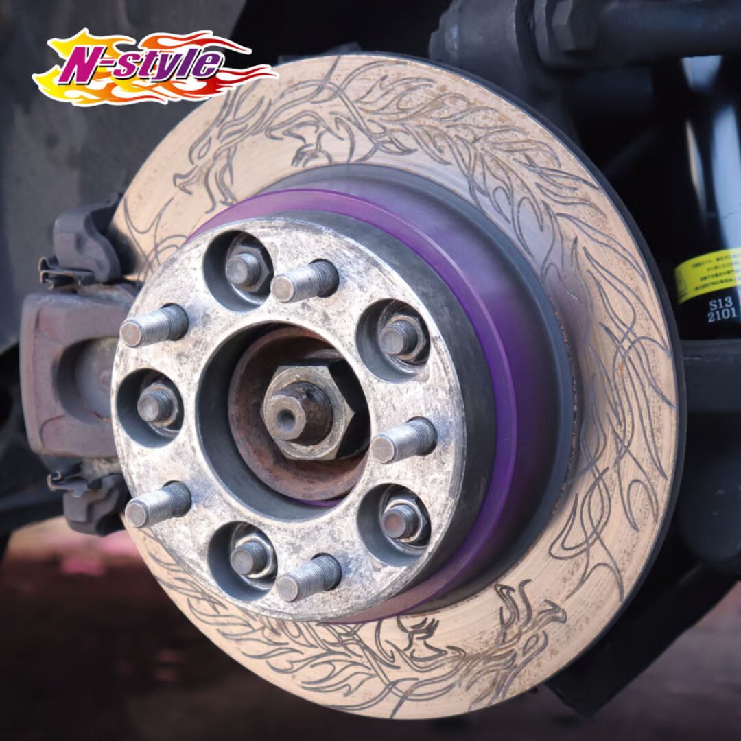 N-STYLE/VALINO ドラゴンスリットローター フロント(S13/S14/S15)280mm
