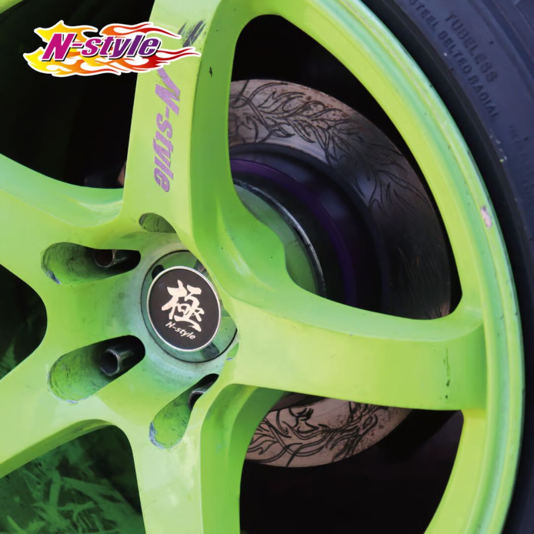 N-STYLE/VALINO ドラゴンスリットローター フロント(S13/S14/S15)280mm
