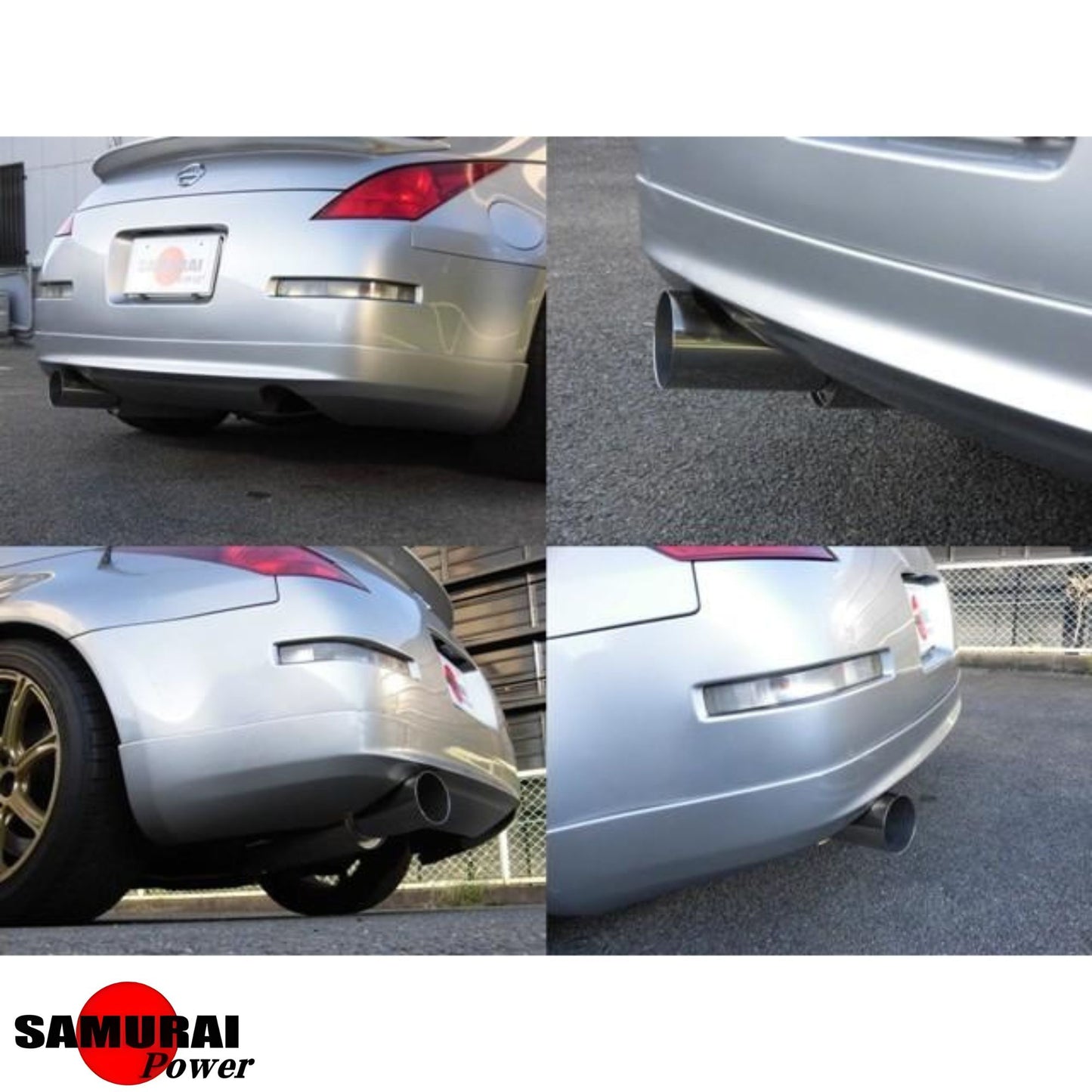 Extended Tip Cat-Back Racing Exhaust - 350Z Z33