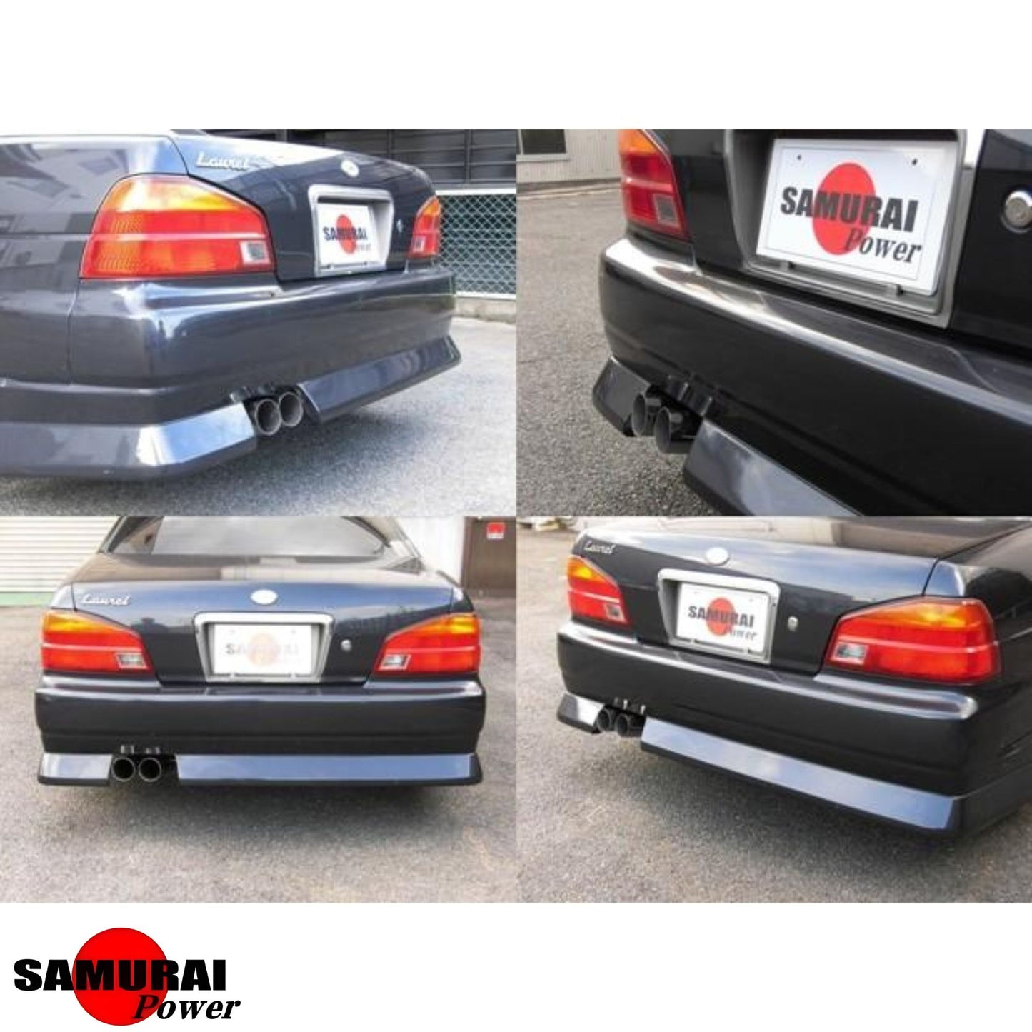 デュアルブラストパイプ キャットバックエキゾースト - C35 ローレル (RB25DET)