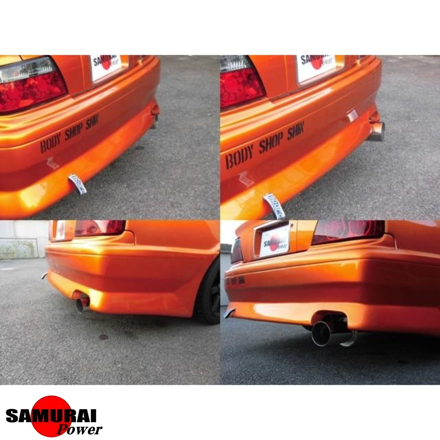 Extended Tip Cat-Back Racing Exhaust - JZX100 Chaser/Mark II/Cresta