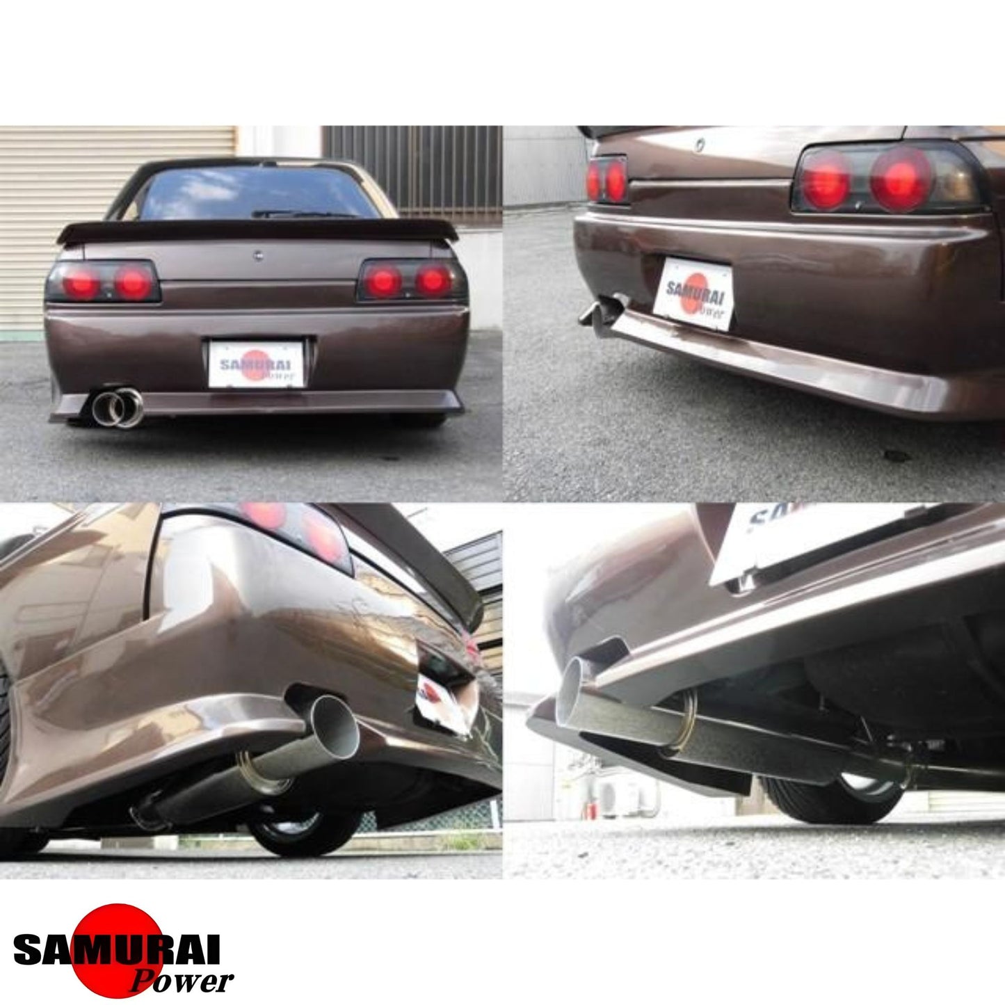 Extended Tip Cat-Back Racing Exhaust - Skyline R32