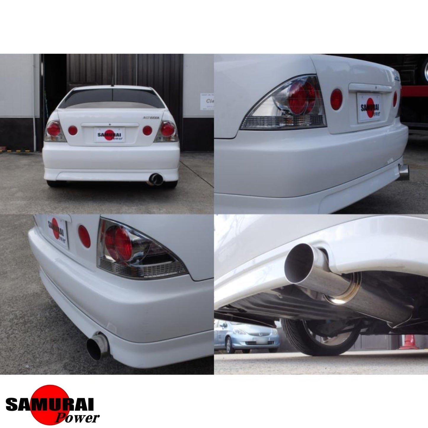 Extended Tip Cat-Back Racing Exhaust - Altezza/IS200 XE10