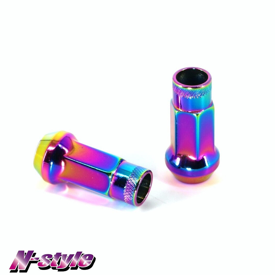 N-STYLE/VALINO クロモリレーシングナット(オーロラ)