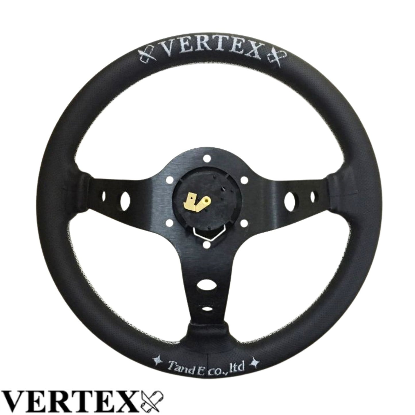 VERTEXステアリングホイール(VERTEX CHECKER)