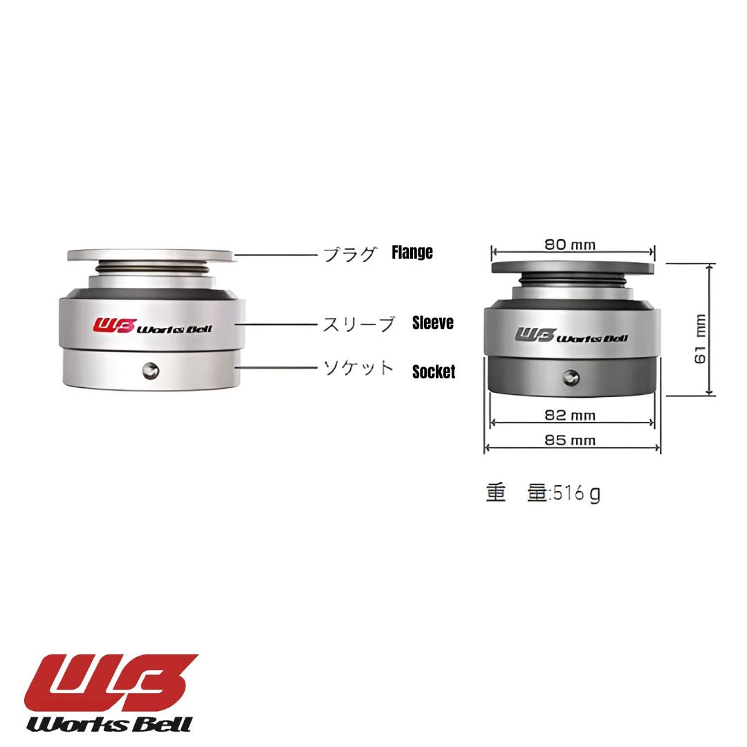 RAPFIX II Quick-Release Steering Wheel Hub