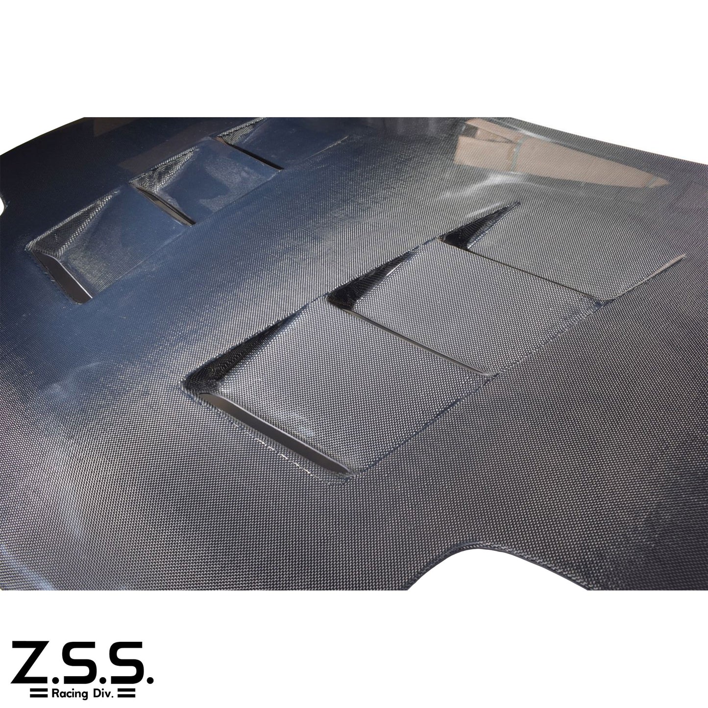 Vented Aero Bonnet Type 2 (Carbon) - RX-7 FD3S
