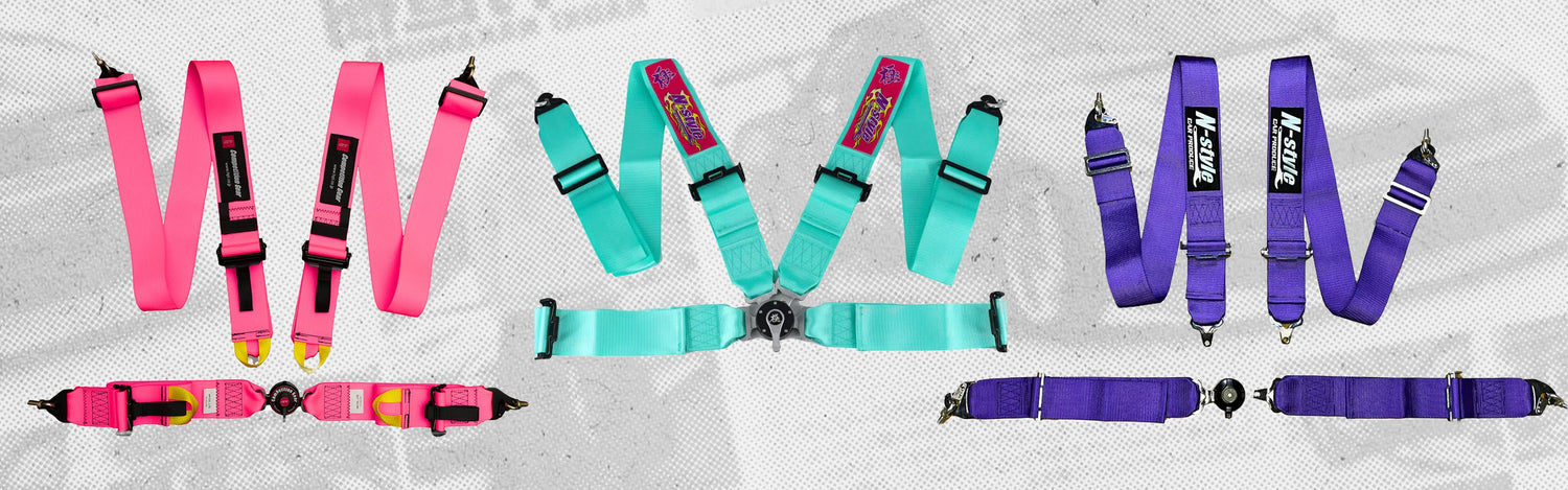 Racing Harnesses & Seat Belts - MENU